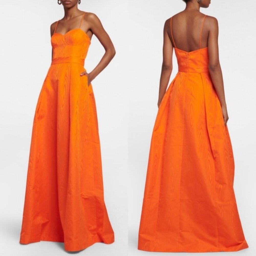 Rebecca Vallance Carmelita Gown Orange